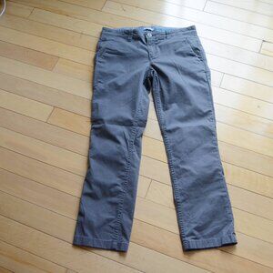 HornyToad Horny Toad Toad & Co Straight Leg Chino Pants Size 8 Gray